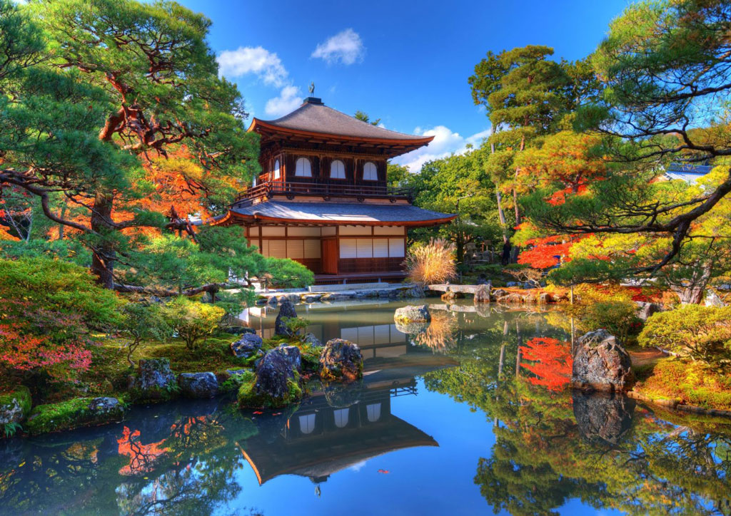 Ginkaku-ji, known as Temple of the Silver Pavilion, in Kyoto, Japan., Copyright: sepavo / 123RF Stock Photo.
