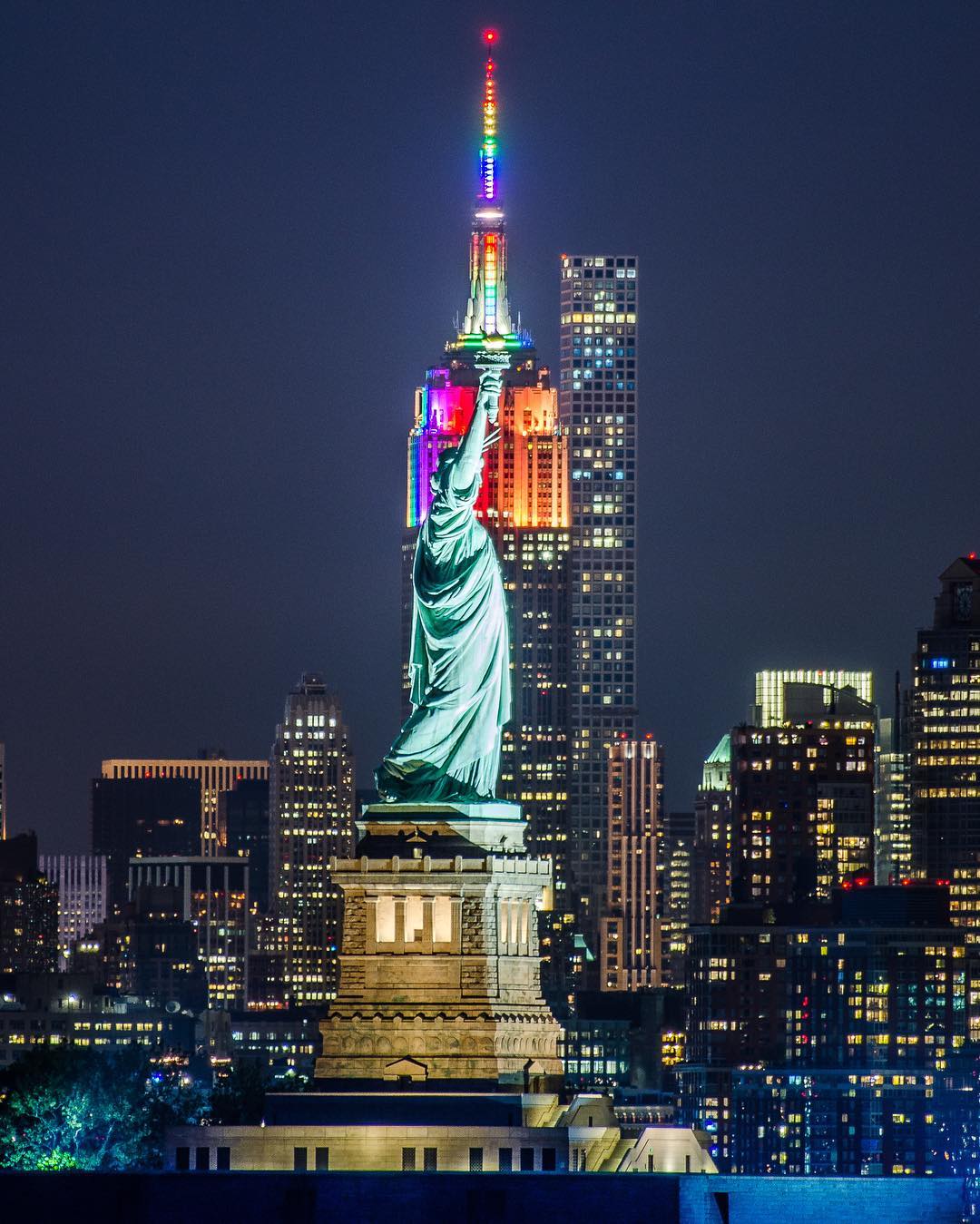 Statue of Liberty, Liberty Island, New York City, NY