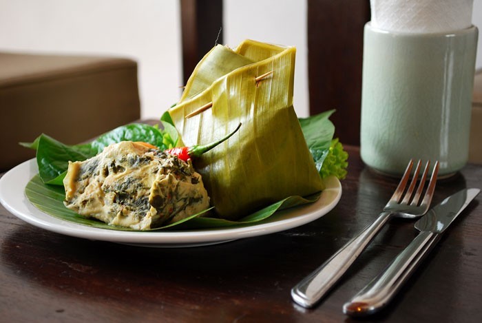Laotian food - Mok Pa