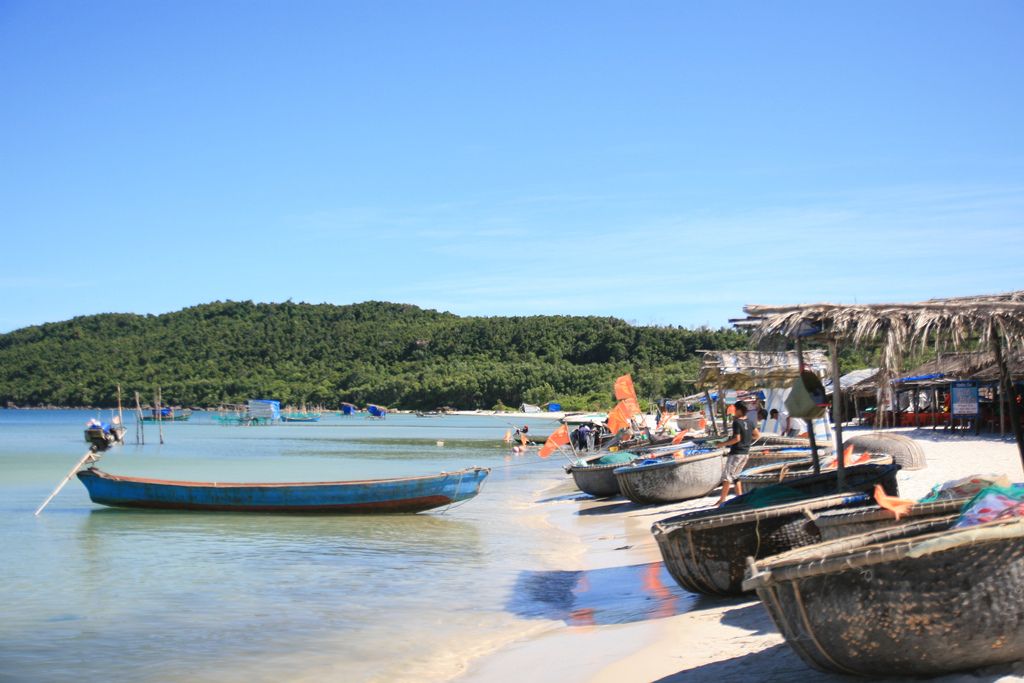 The fishing village at Khem Beach – Picture: Cherish Nguyen
