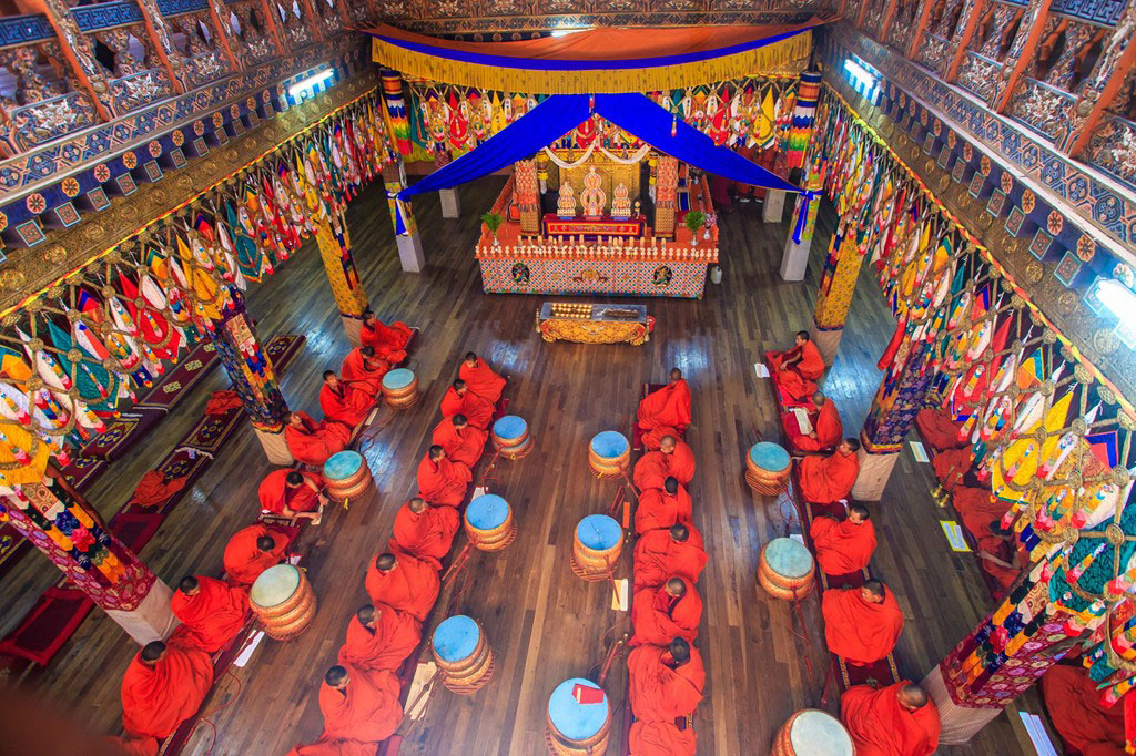 Himalayan Buddhist or Vajrayana is the state religion of Bhutan.