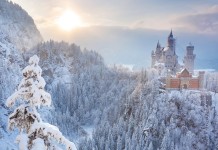 10 most beautiful snow covered castles in the world