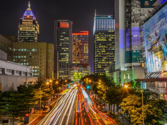 taipei taiwan at night