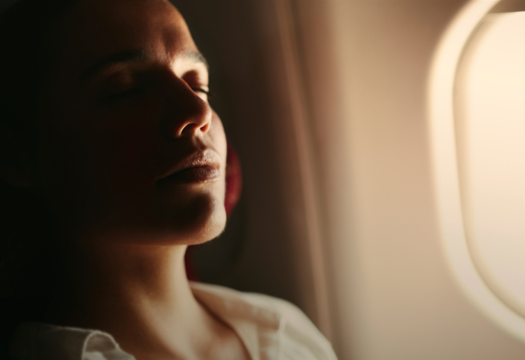 Tips for Sleep on a plane.