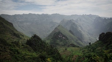 Dong Van unesco geopark rocky mountains