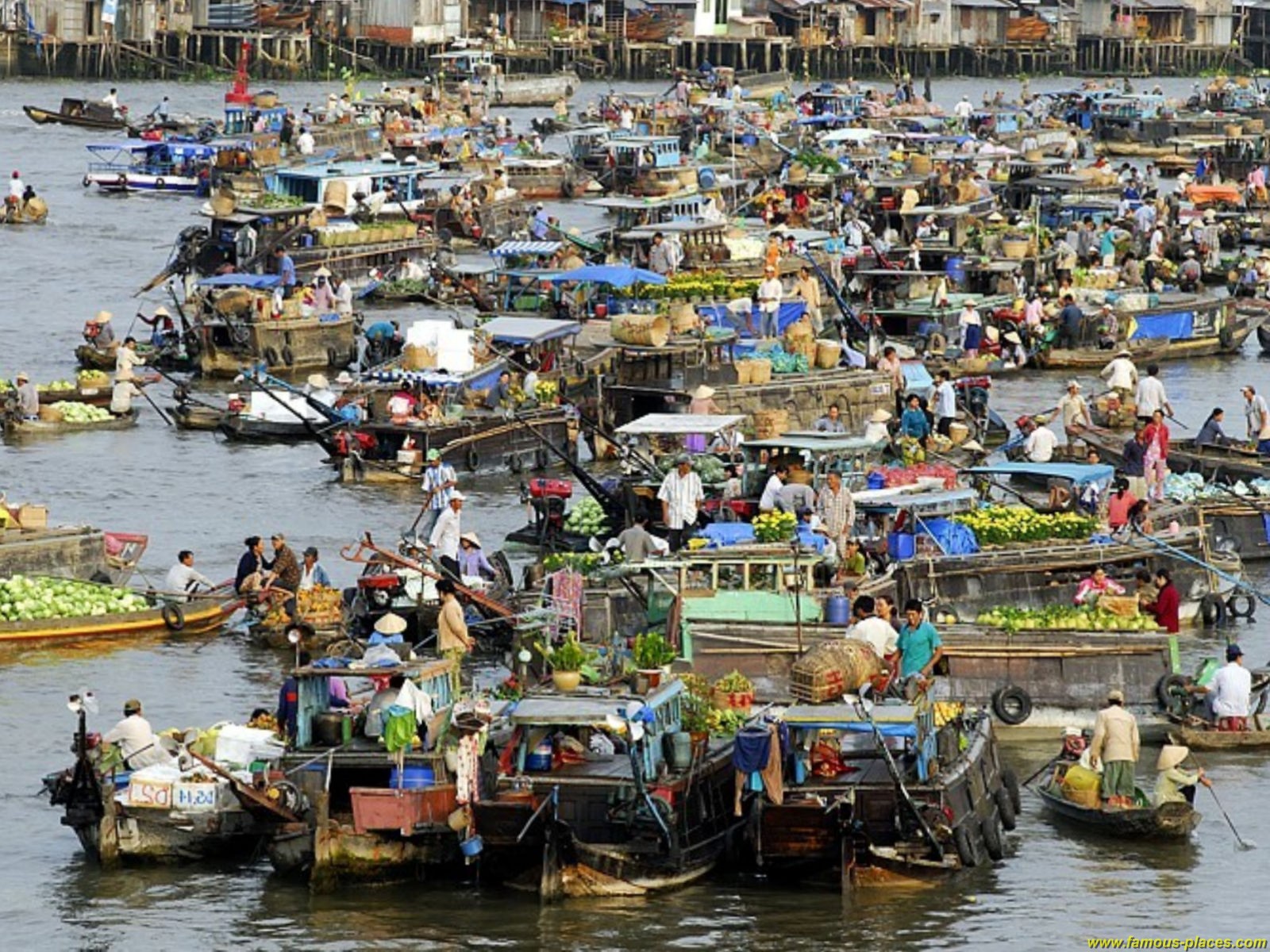 Floating market_Can Tho