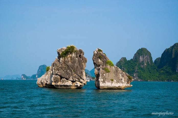 Ha Long Bay — The context of the movie “Kong: Skull Island” from above ...