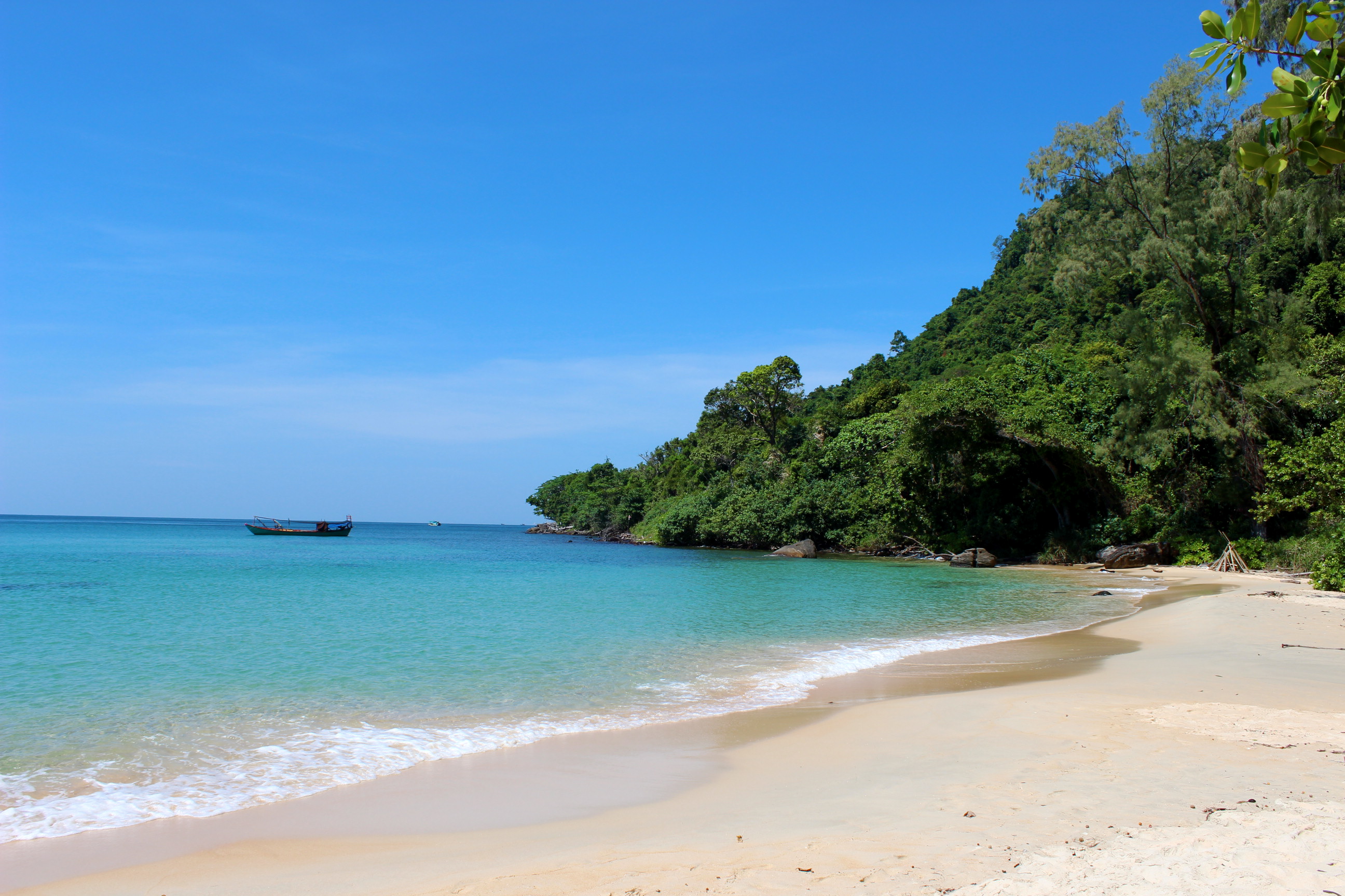 Koh Rong island in Combodia