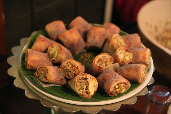 Popiah shreded turnip