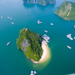 Ha Long Bay — The context of the movie “Kong: Skull Island” from above.