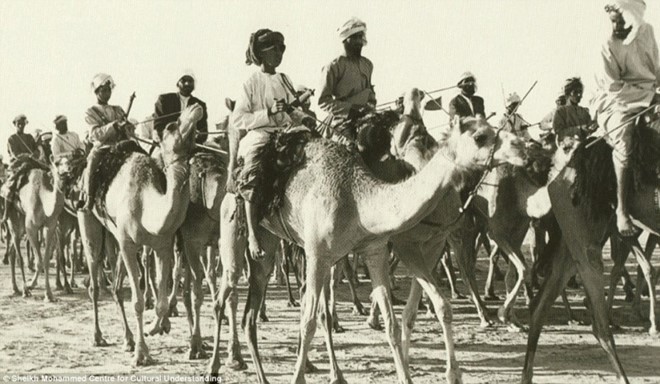 60 years ago, the means of transportation was mainly camel.