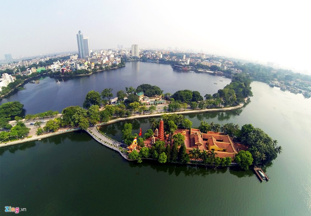 West Lake view from above