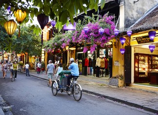 Cyclo in Hoi An Old Town