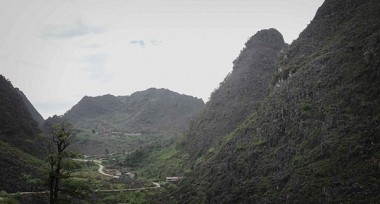 ranges of mountain Dong Van Geopark