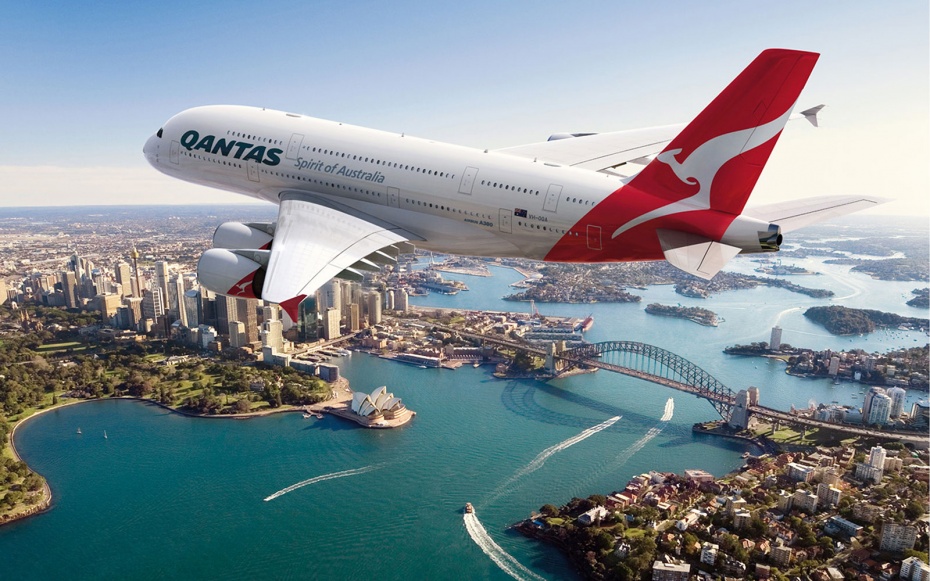 Courtesy Qantas Airline