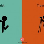 14 hugely insightful illustrations show how difference between tourist and traveller