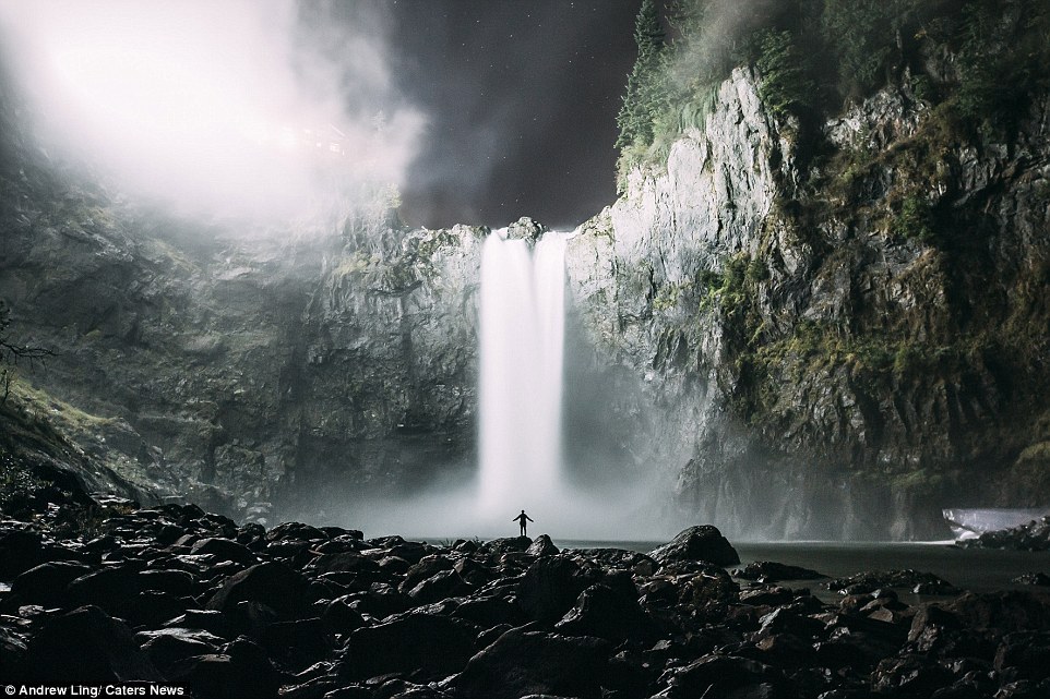 16 stunning photos of epic landscapes with one solitary person gazing at the view 1