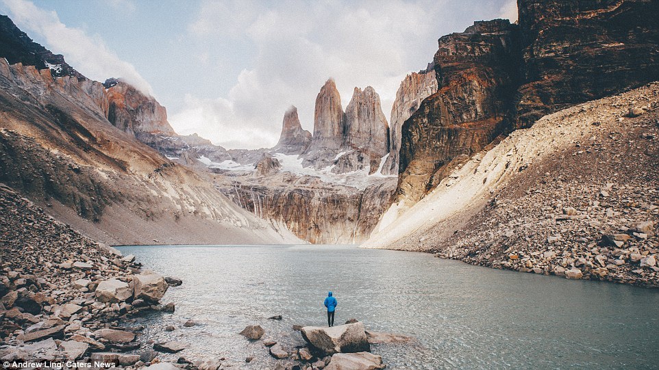 16 stunning photos of epic landscapes with one solitary person gazing at the view 5