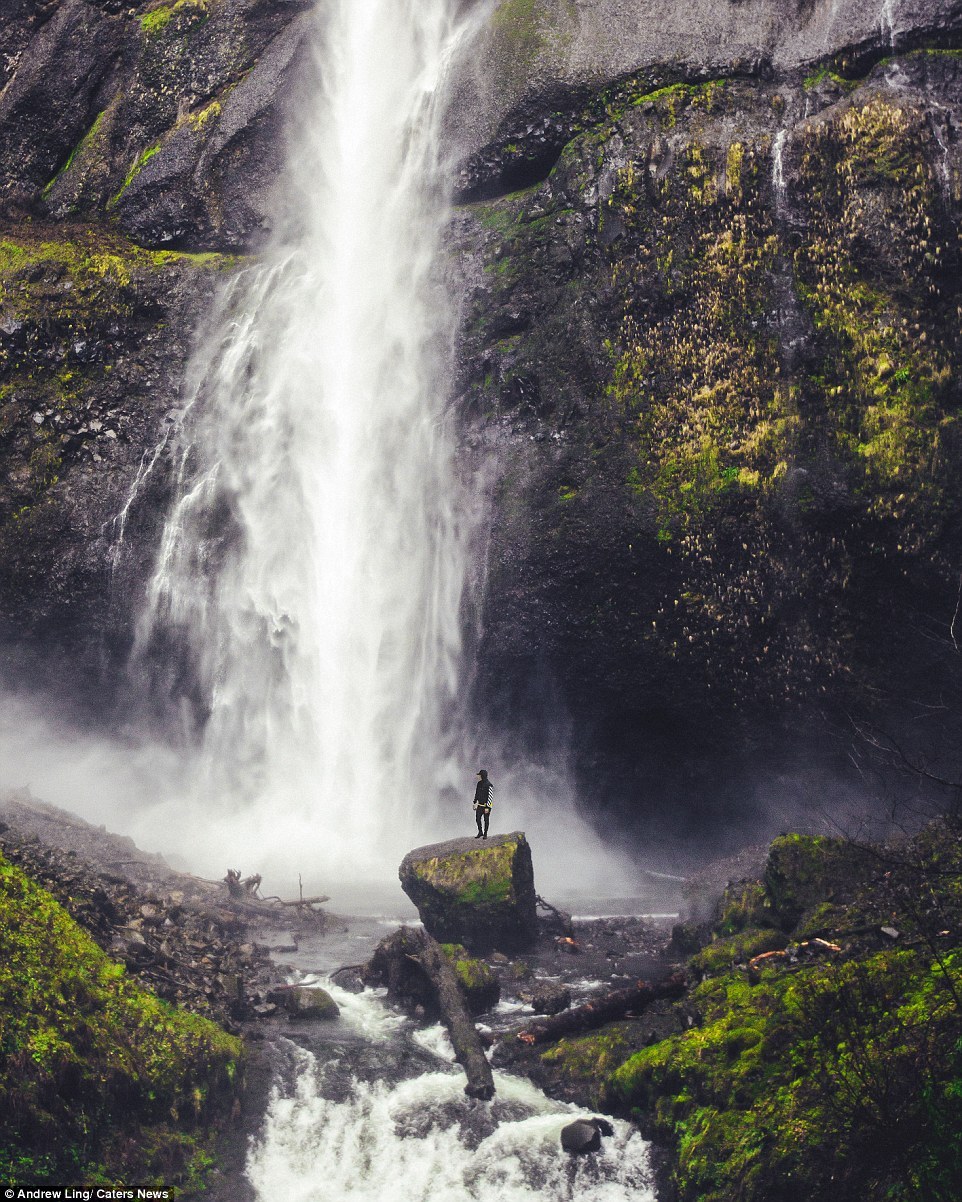 16 stunning photos of epic landscapes with one solitary person gazing at the view 9