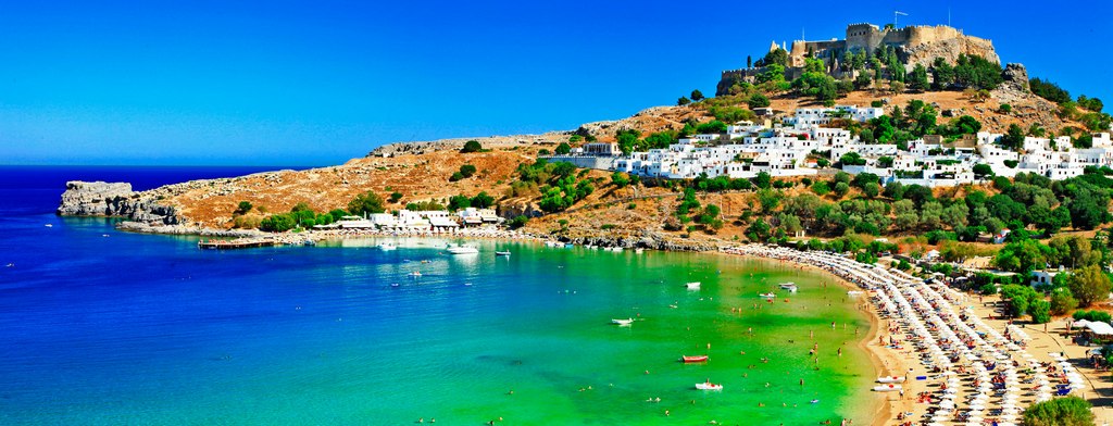 The overview of Rhodes Island – Greece Photo: truegreece