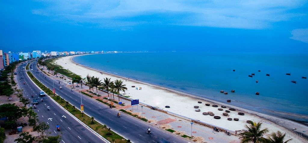 Thanh Binh Beach is very gentle with a lyrical beauty