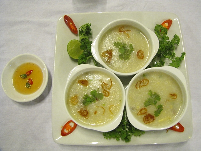 Sea urchin porridge