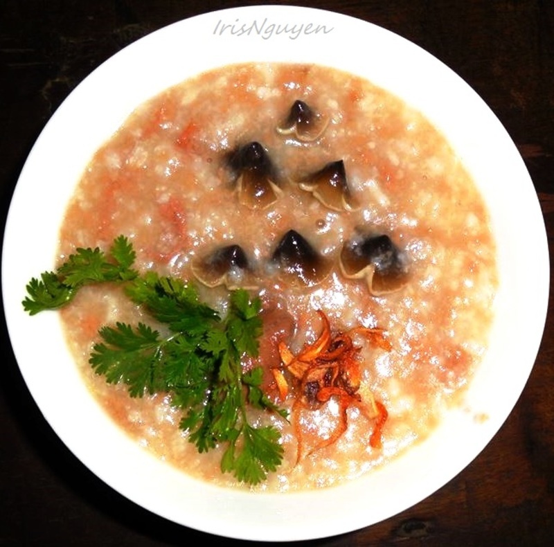 Sea urchin porridge