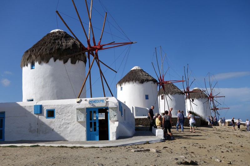 mykonos-windmill greece tourist attractions