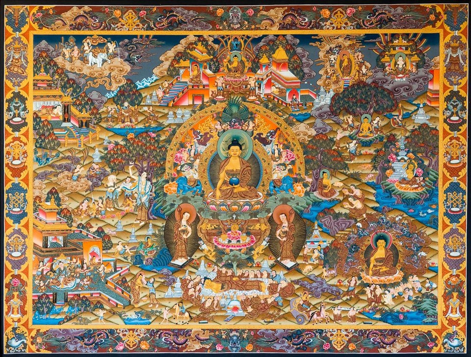 Buddha Thangka Masterpiece
