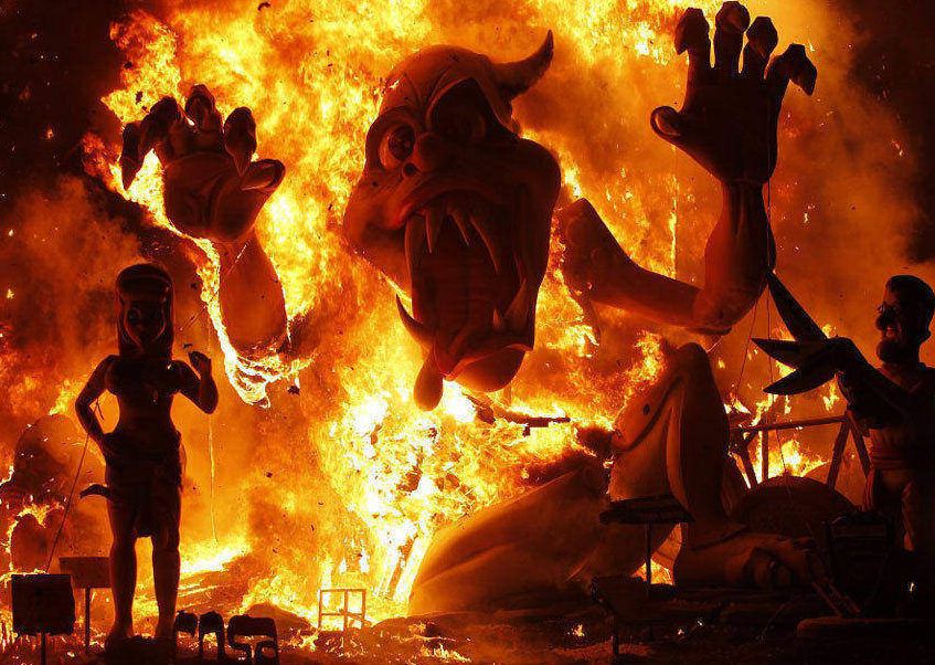 Las Fallas valencia 2017