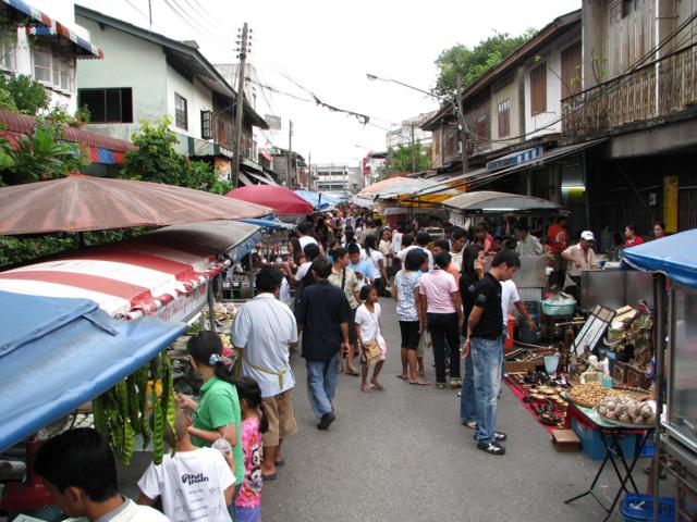 krabi night market thailand