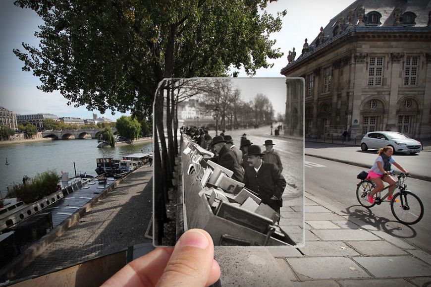 paris old and now history photos pictures 1