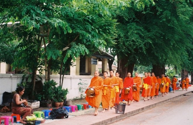 Alms Giving Ceremony, things to to, Luang Prabang, Lao