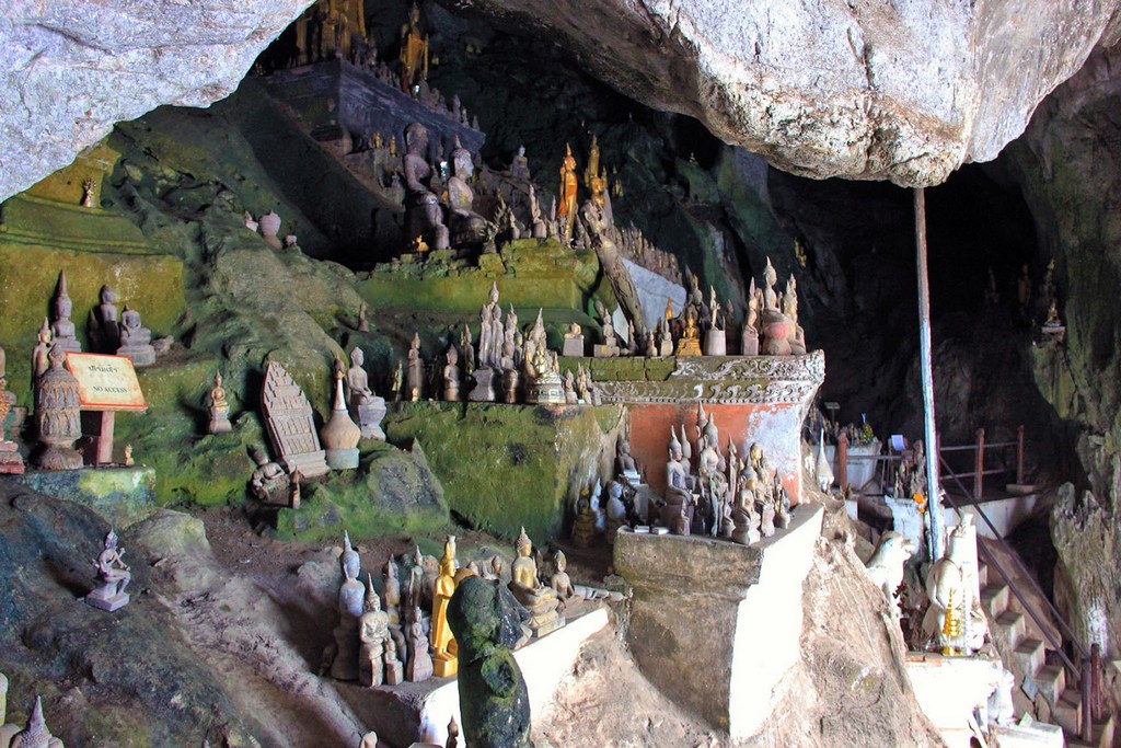 Pak Ou Caves of Laos tourist attractions
