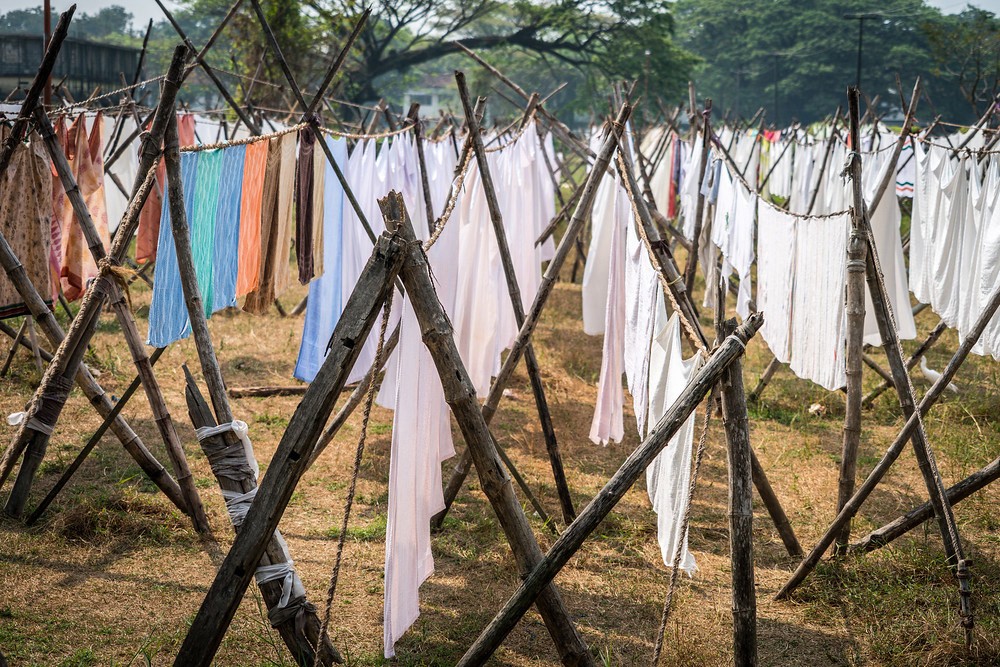 laundry, everyday life, Kerala, India