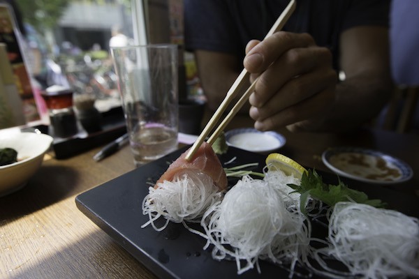 sushi, kyoto, japan