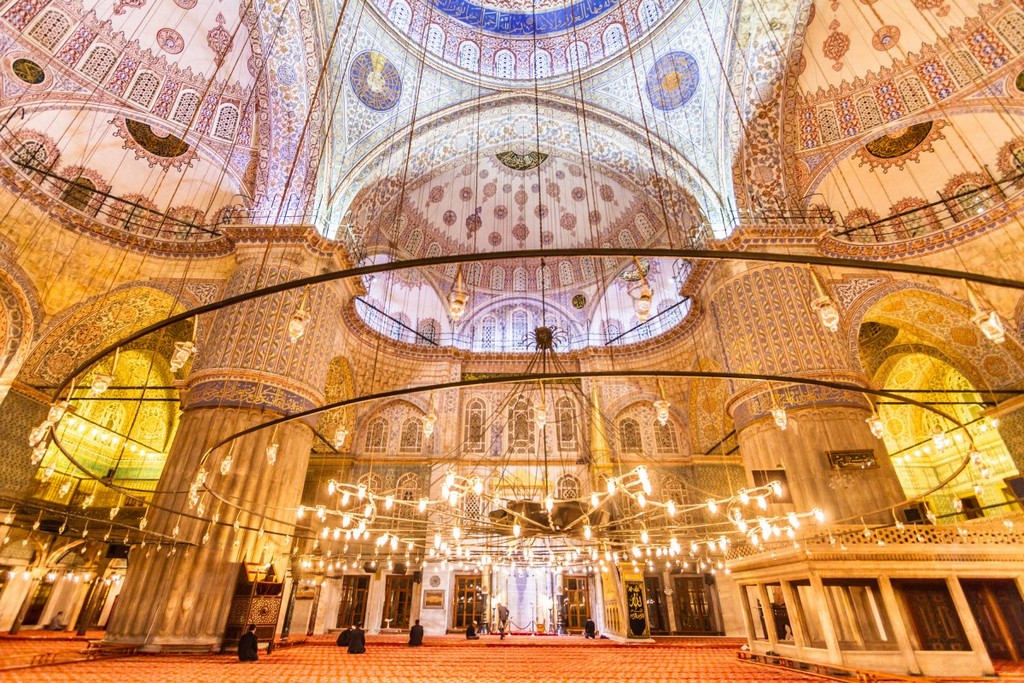 Blue Mosque in Istanbul, architectural masterpieces