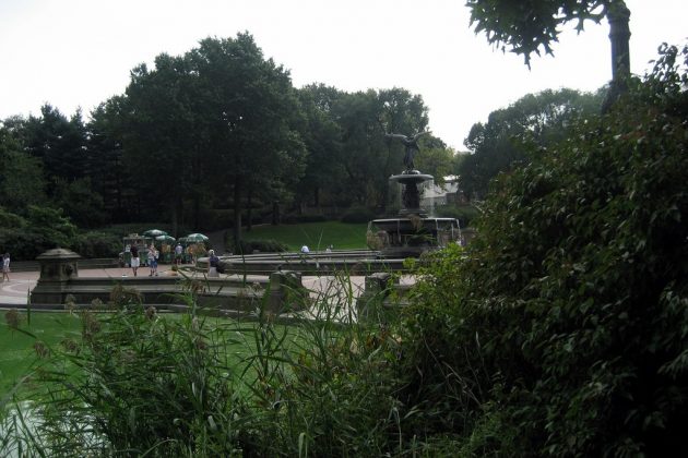 Bethesda Fountain, central park, new york, us
