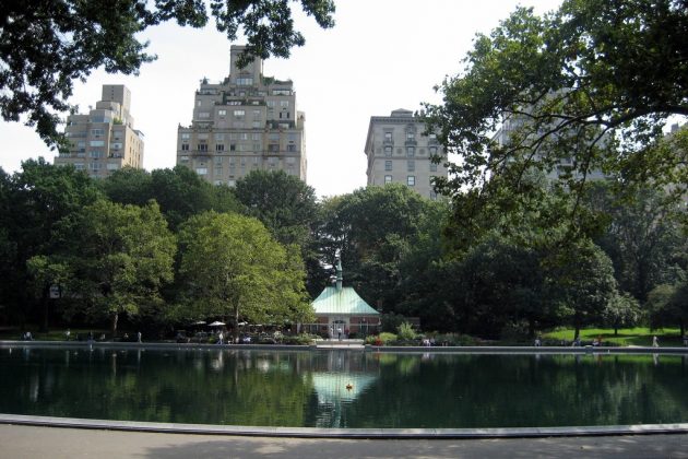 Conservatory Water, Central park, New York, US