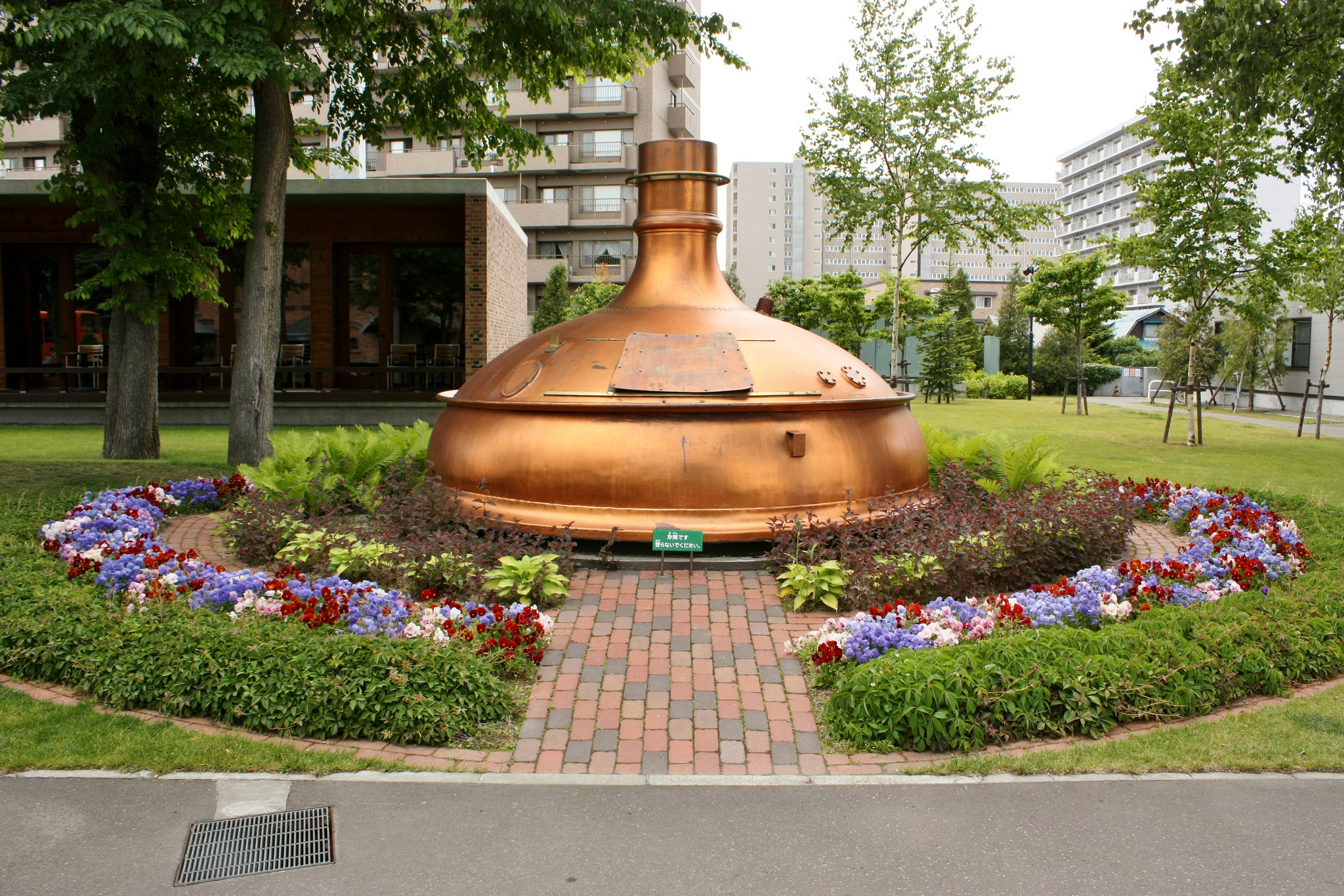 Outside of Sapporo Beer Museum, Sapporo, Hokkaido, Japan