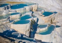 Pamukkale, travertines, Denizli, Turkey