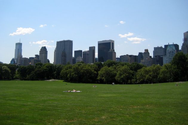 Sheep Meadow, central park, new york, us