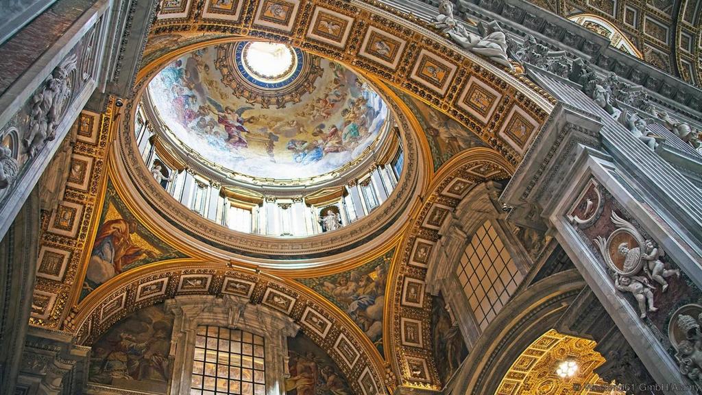 St Peter’s Basilica vatican most beautiful palces of worship around the world