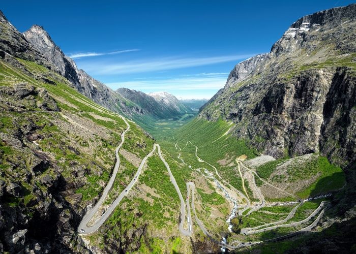 Trollstigen-National-Tourist-Route-Norway, Europe road trips