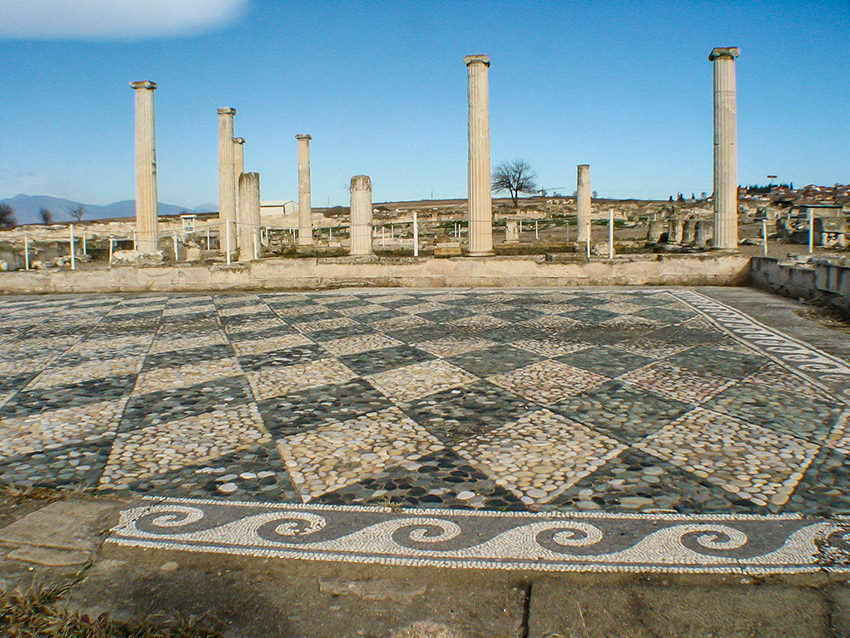 Walking in the footsteps of Alexander the Great’s youth on the boulevards, palace steps and ancient agora at Pella