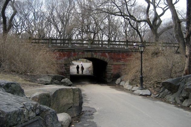 Willowdell Arch, central park, new york, us
