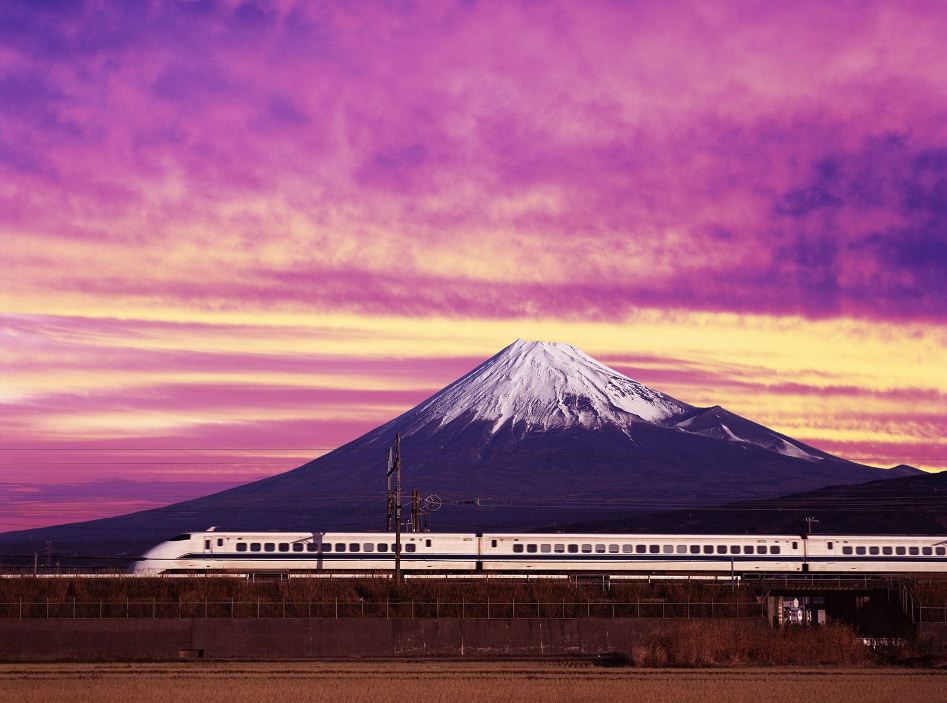 fuji bullet train best places spots to take photos of mount fuji