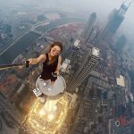 This Russian girl takes selfies from terrifying heights