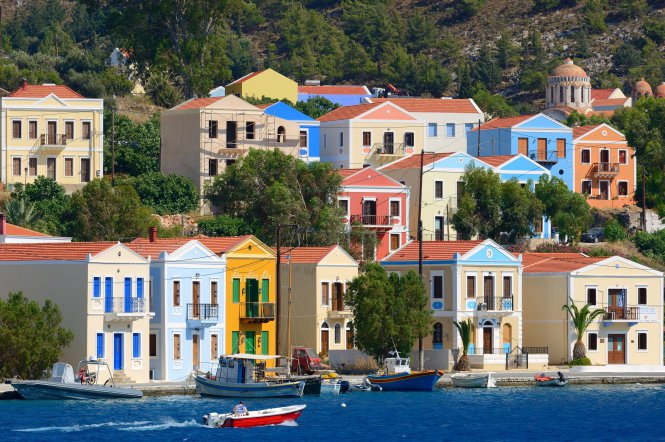 Homes with distinctive style in Kastellorizo Greece travel attractions