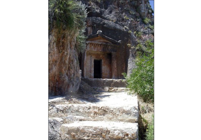 Lycian tomb Greece